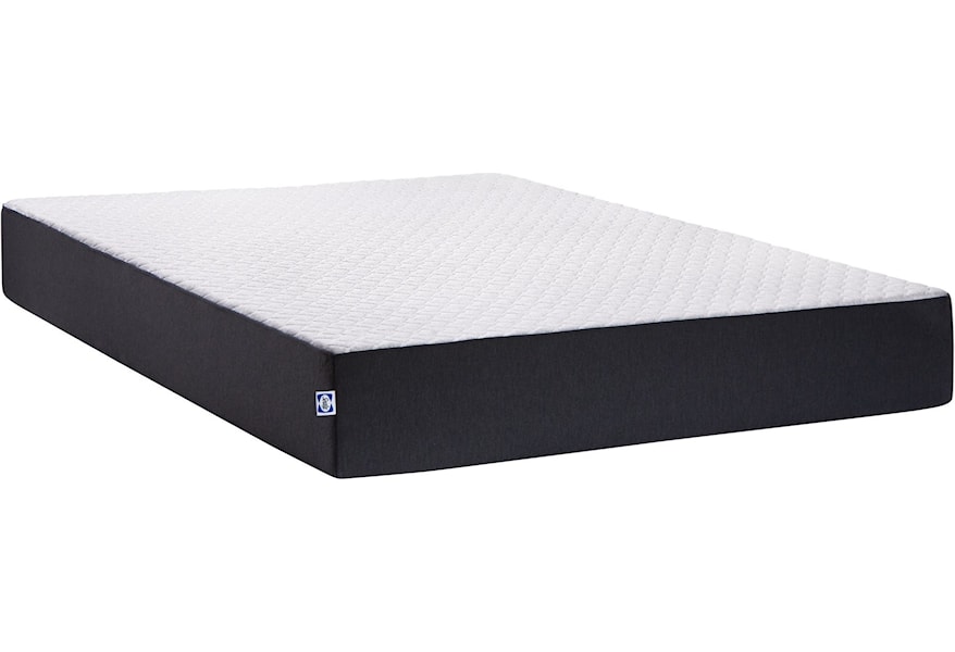 soft tex 10 queen medium memory foam mattress